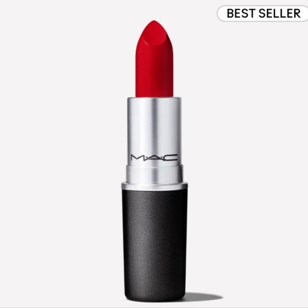 MAC Powder Kiss Lipstick - Ruby Woo 707